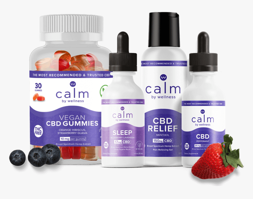 Calm By Wellness Products - Cbd International Official Site Png, Transparent Png, Free Download