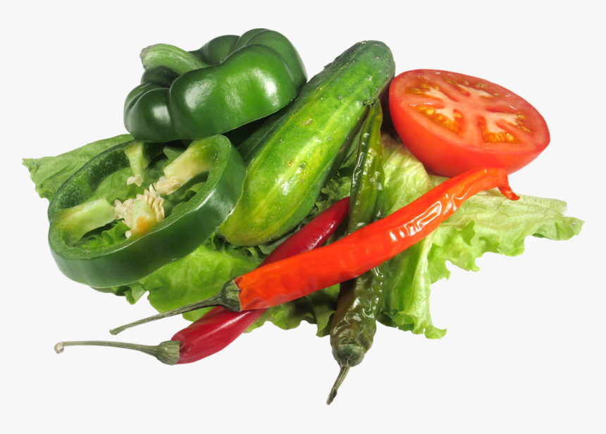 Cucumber Capsicum Vegetable, HD Png Download, Free Download