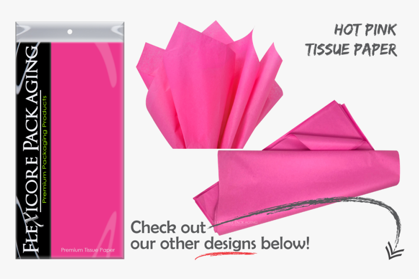hot pink wrapping paper