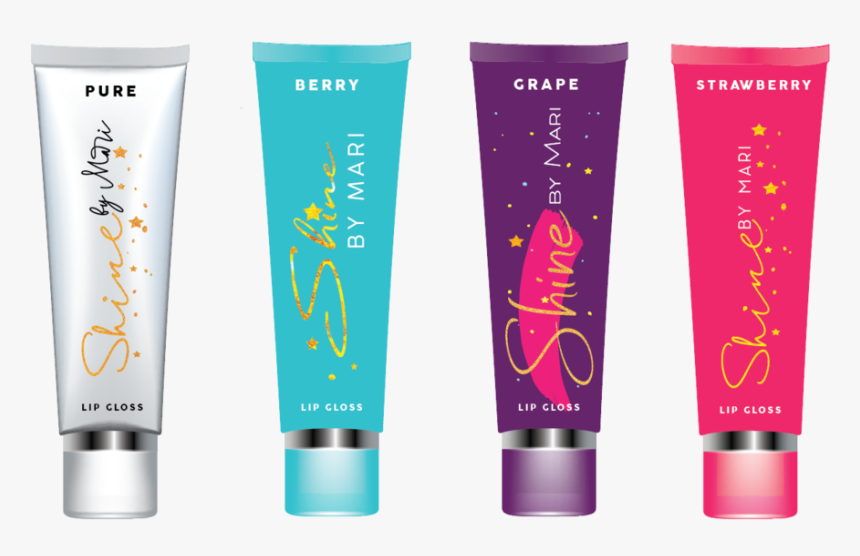 Shine By Mari Lipgloss &amp - Cosmetics, HD Png Download, Free Download