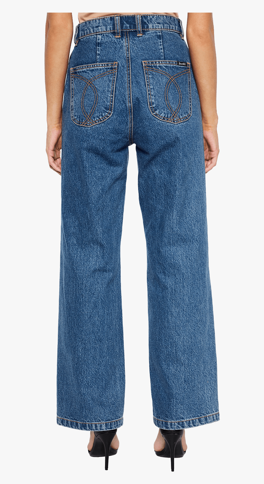 Valery Denim Pant In Colour Citadel - Pocket, HD Png Download, Free Download