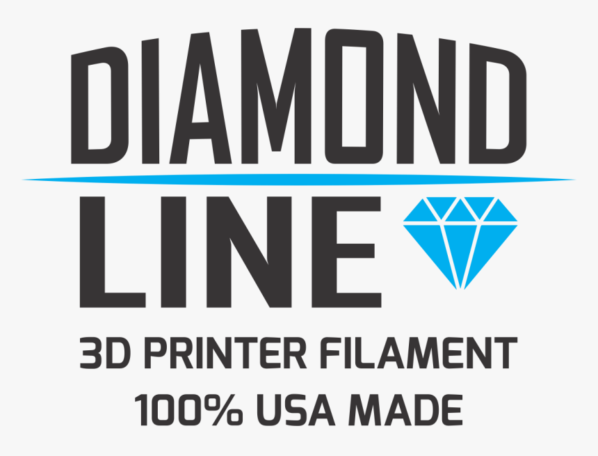Diamond Line 3d Printer Filament"
 Style="max Width - Graphic Design, HD Png Download, Free Download