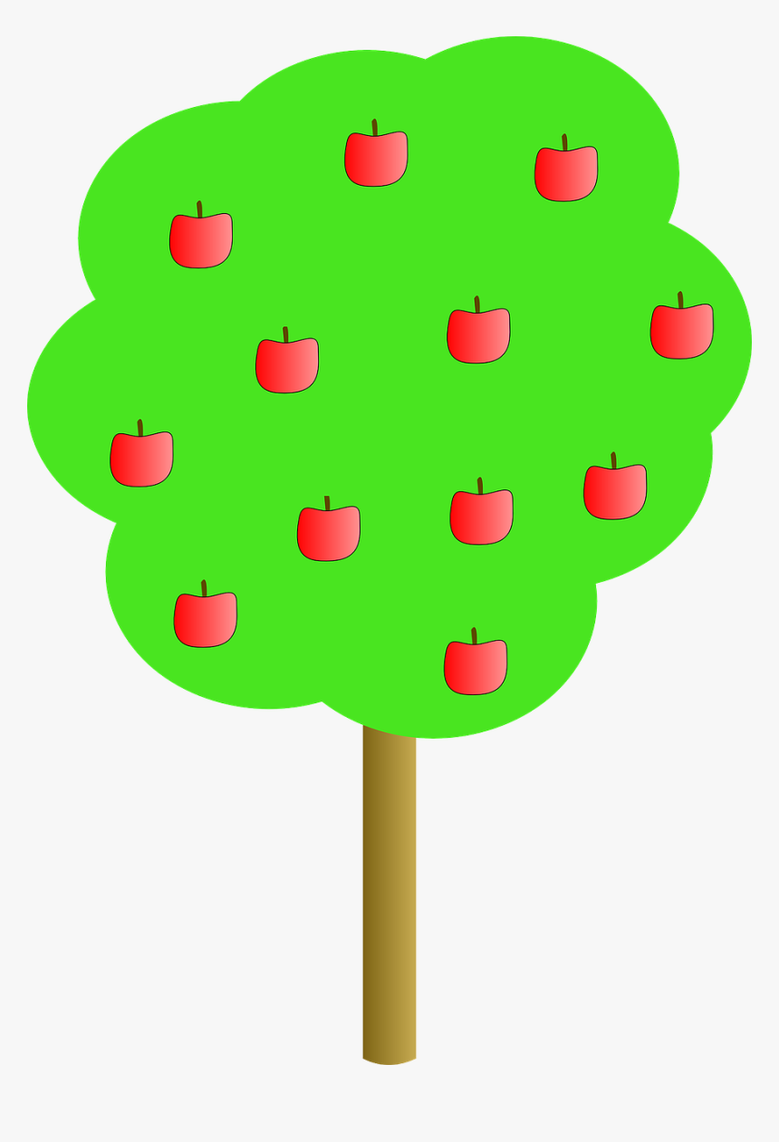 Apple Tree Apples Free Photo - Apple Tree Clip Art, HD Png Download, Free Download