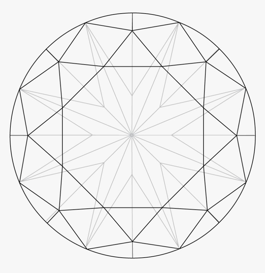 Round Diamond Graphic, HD Png Download, Free Download