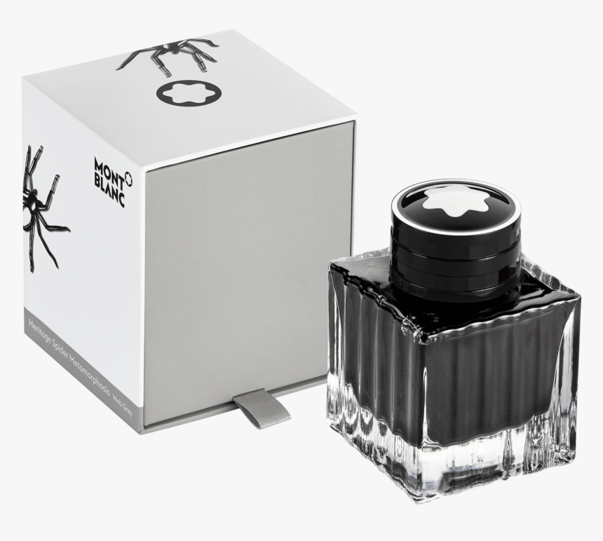Ink Bottle 50 Ml, Heritage Spider, Gray - Montblanc 118209, HD Png Download, Free Download