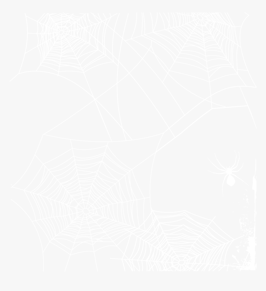 Black And White Angle Point Pattern - White Spider Web Png Free, Transparent Png, Free Download