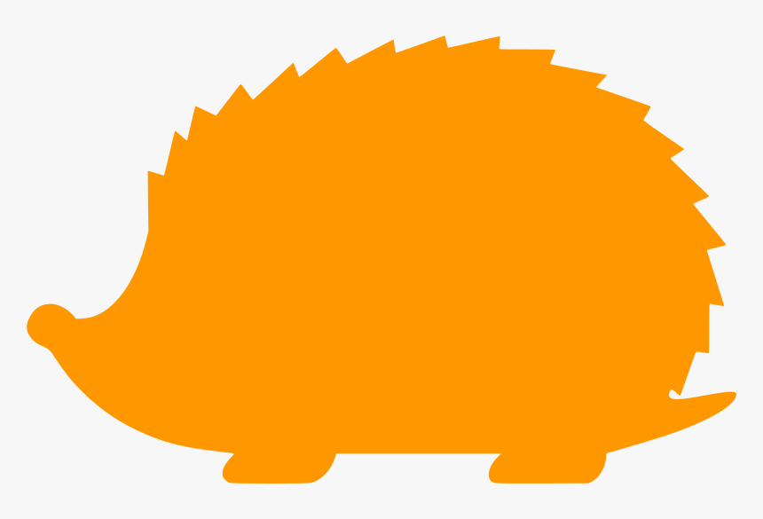 Libre Ve Toolbox - Clipart Hedgehog Silhouette, HD Png Download, Free Download