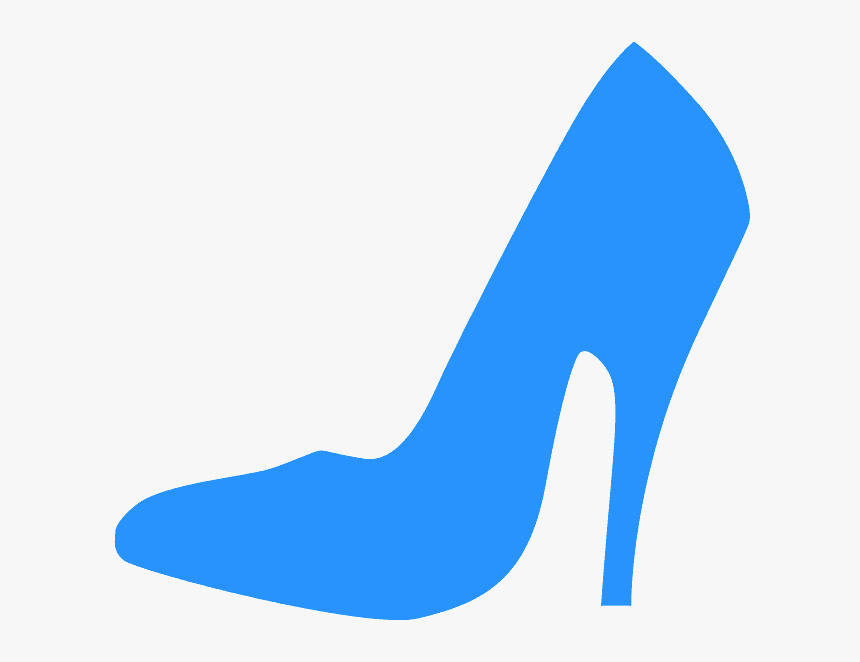 Blue High Heel Clipart, HD Png Download, Free Download
