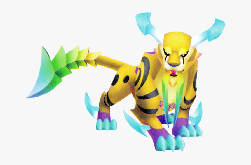 Keeba Tiger Kh3d - Kingdom Hearts Dream Eater Tiger, HD Png Download, Free Download