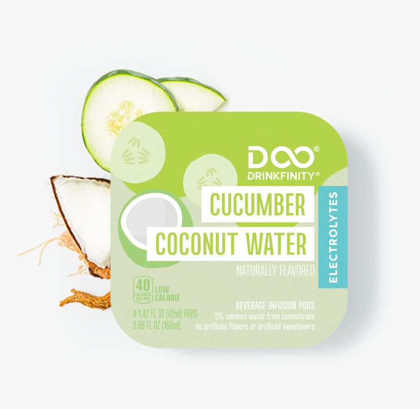 Cucumber Coconut Water, HD Png Download, Free Download