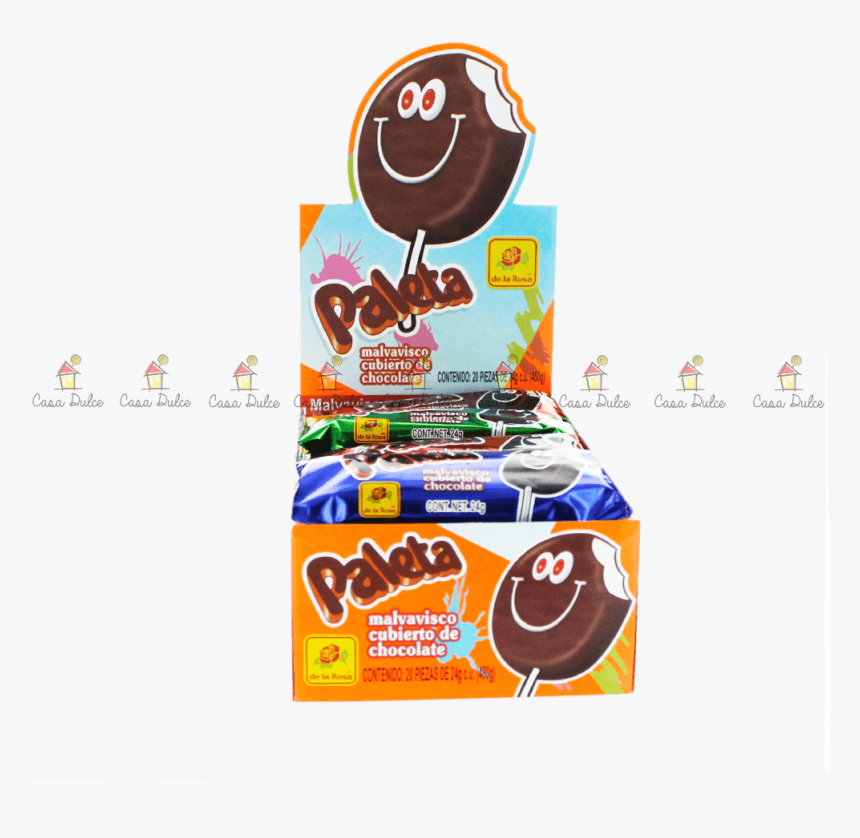 Paleta Coronado Bombon Con Chocolate, HD Png Download, Free Download