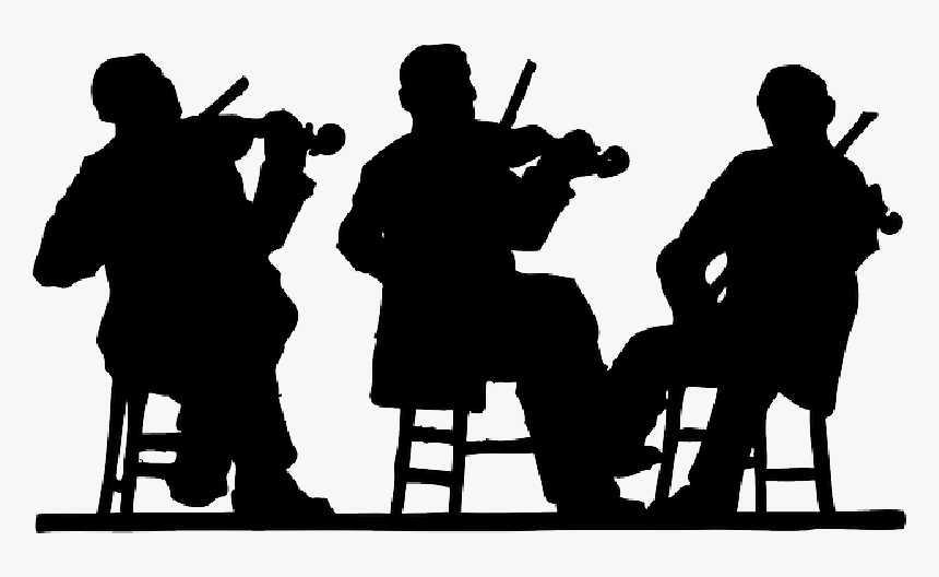 People Playing Music Silhouette , Png Download - People Playing Music Silhouette, Transparent Png, Free Download