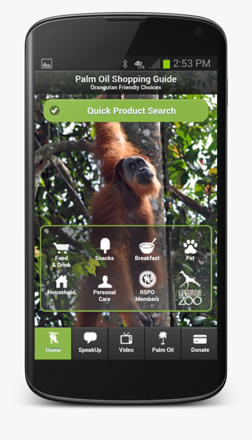 Sustainable Palm Oil Shopping App, HD Png Download, Free Download