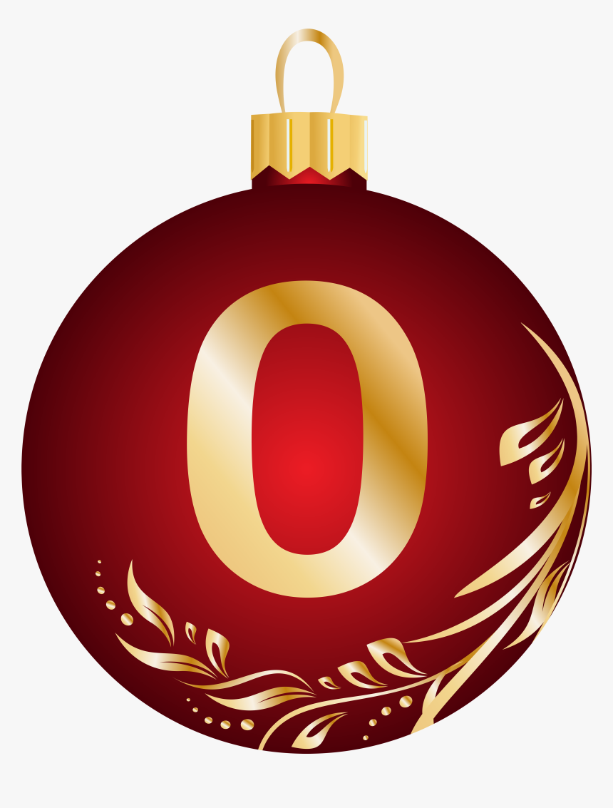 Transparent Numbers Clipart - Number 2 Christmas Ornament, HD Png Download, Free Download