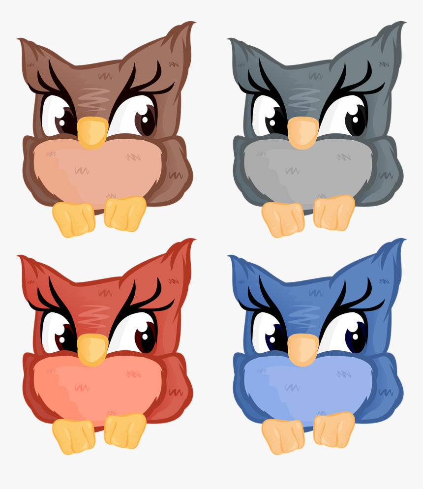 Owl Seth Vector Free Photo - Cartoon, HD Png Download, Free Download