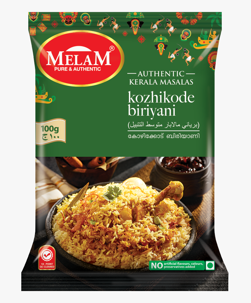 Kozhikode Biriyani - Melam Food Product, HD Png Download, Free Download