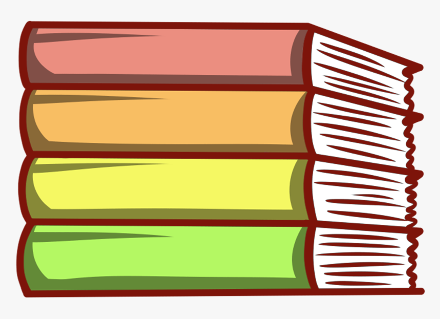 Clip Art Stack Of Books, HD Png Download, Free Download