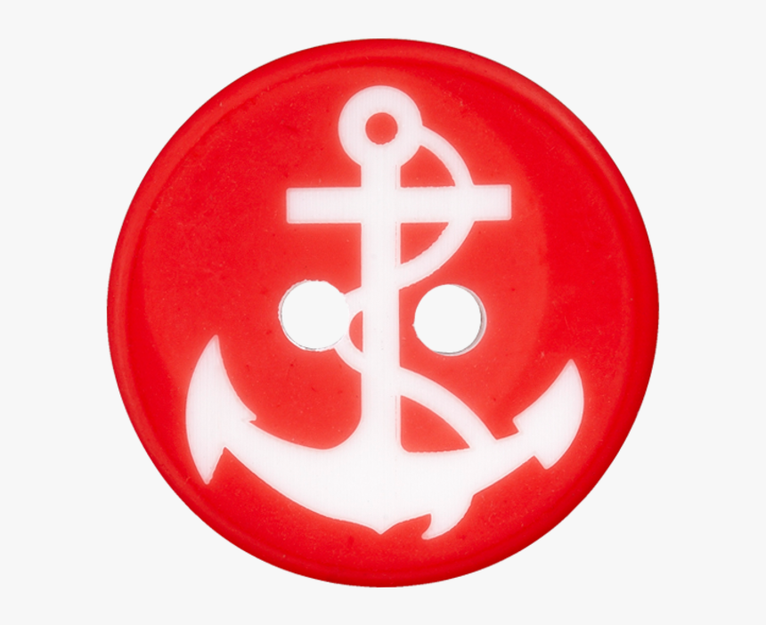 Polyester Button Anchor - Plastic Button - 18 Mm - Black, HD Png Download, Free Download