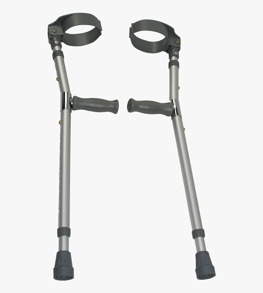 Elbow Aluminum Crutches"
 Class= - Crutch, HD Png Download, Free Download