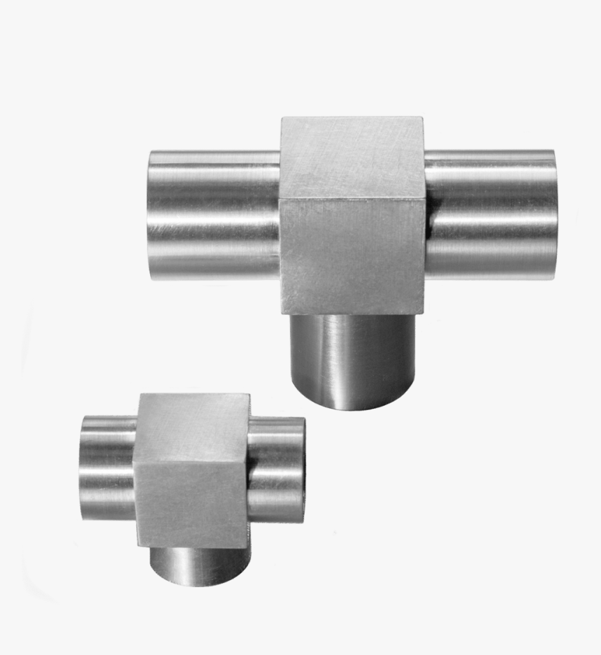 Aluminum Tube Connector Tee, HD Png Download, Free Download