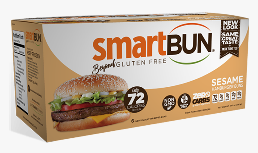 Smart Baking Company - Smart Buns Plain, HD Png Download, Free Download