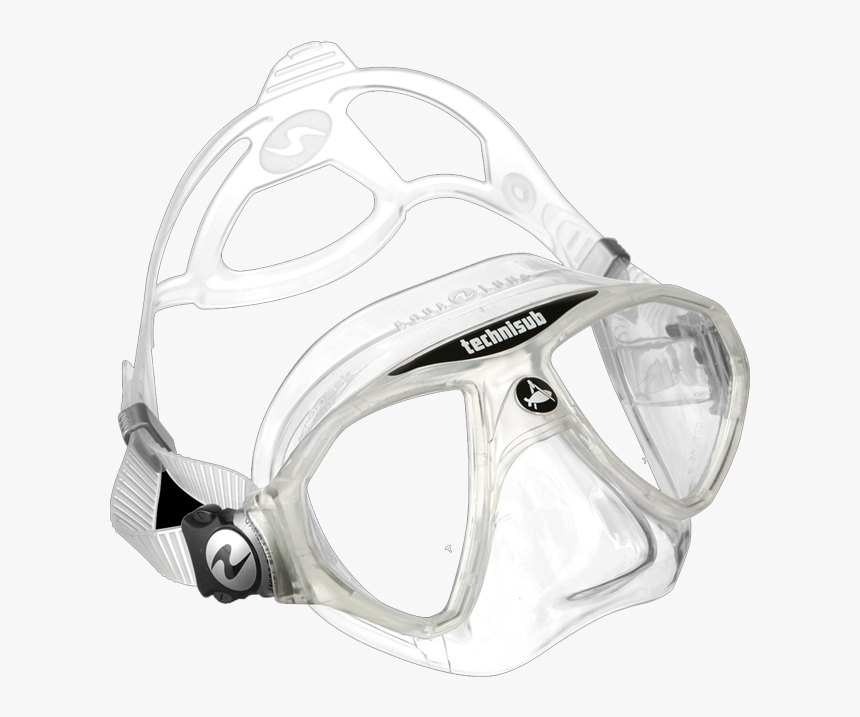 Aqua Lung Micromask White - Diving Mask, HD Png Download, Free Download