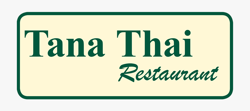 Tana Thai Restaurant Logo, HD Png Download, Free Download