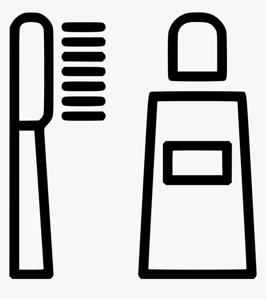 Tooth Brush Paste Teeth - Brush Your Teeth Icon Png, Transparent Png, Free Download