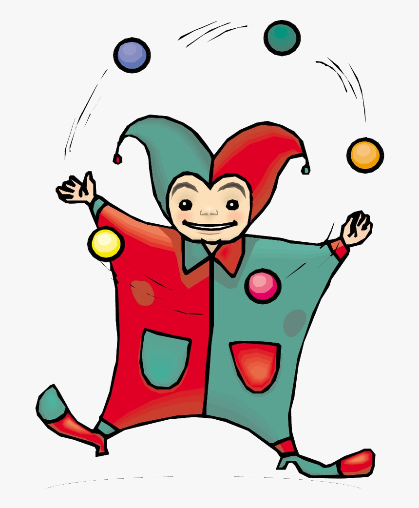 Jester Clipart Juggling - Juggling, HD Png Download, Free Download