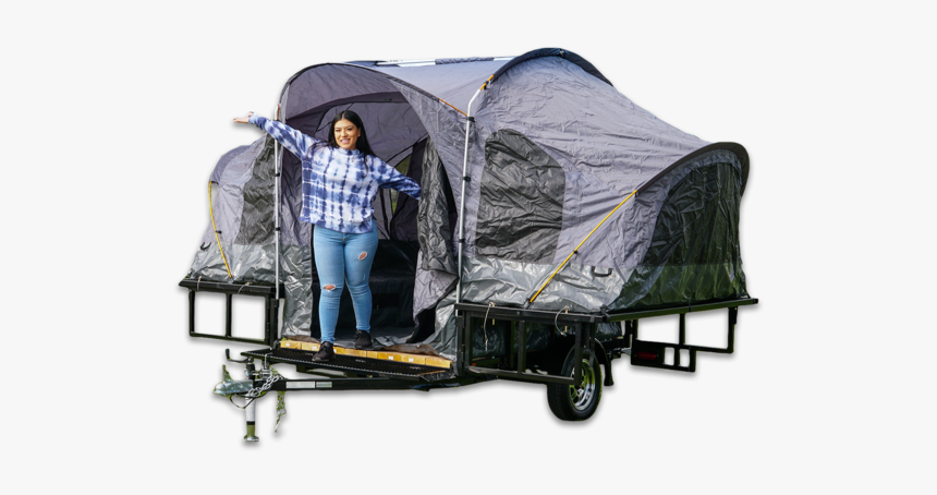 Camping Tent Trailer, HD Png Download, Free Download