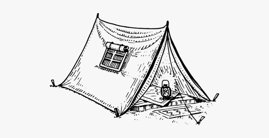 Tent, HD Png Download - kindpng