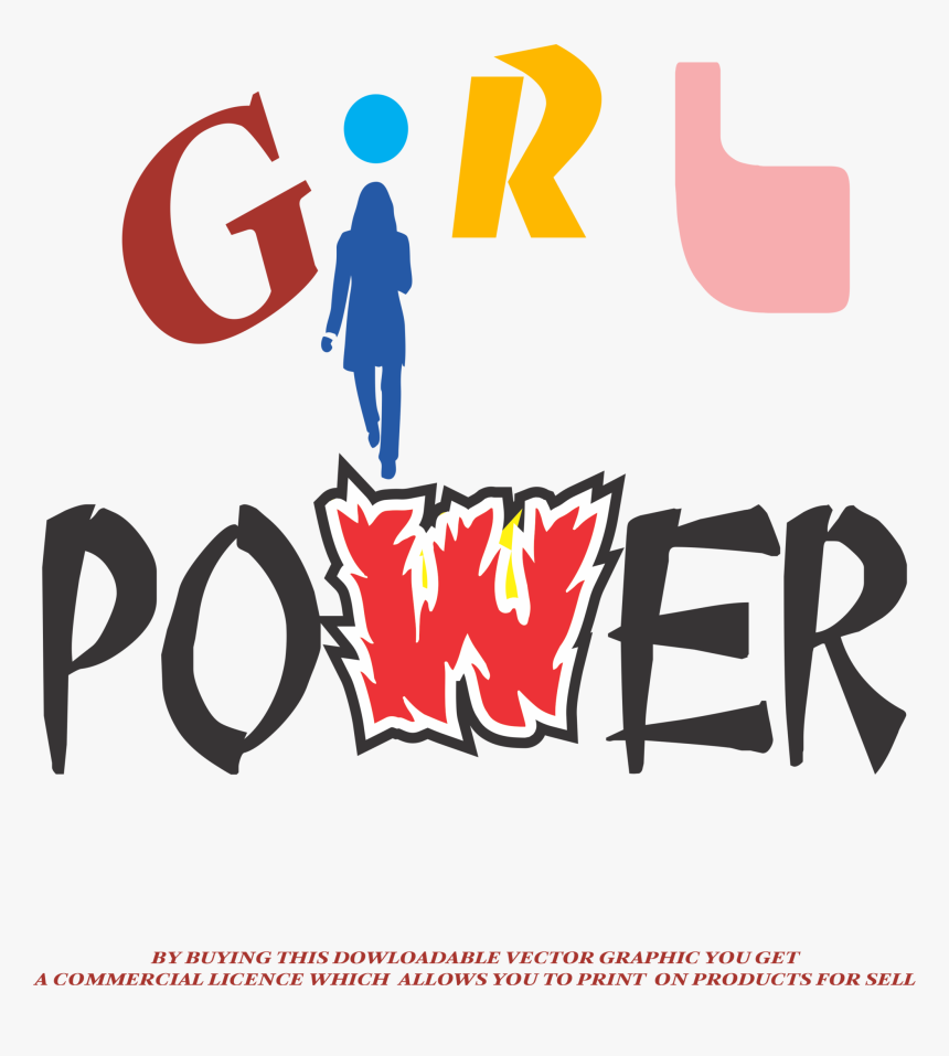 Girl Power Vector Templates"
 Class="lazyload Lazyload - Graphic Design, HD Png Download, Free Download