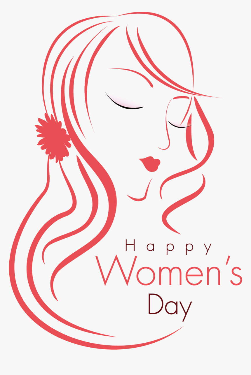 Woman March Painted Girls Illustration Hand Vector - International Women's Day, HD Png Download, Free Download