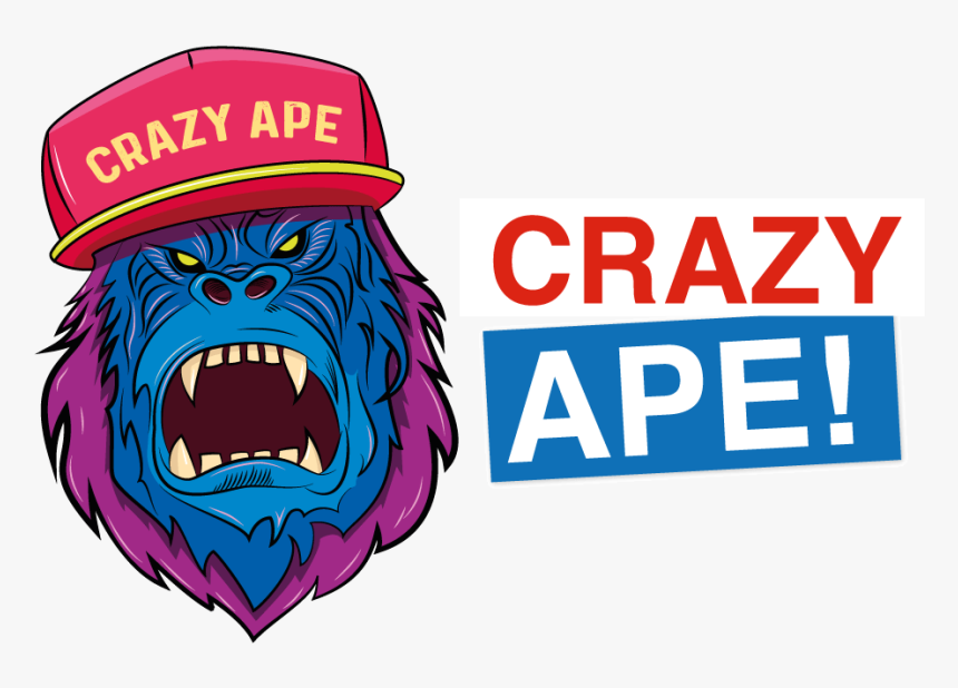 Gorilla Clipart Crazy, HD Png Download, Free Download