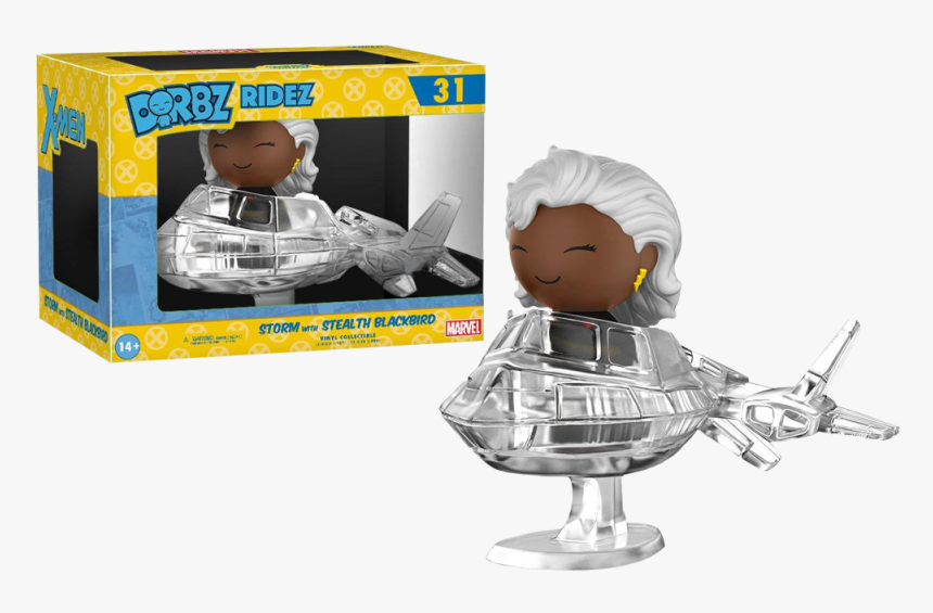 Storm With Stealth Blackbird Dorbz Ridez Vinyl Figure - Funko Pop Storm, HD Png Download, Free Download
