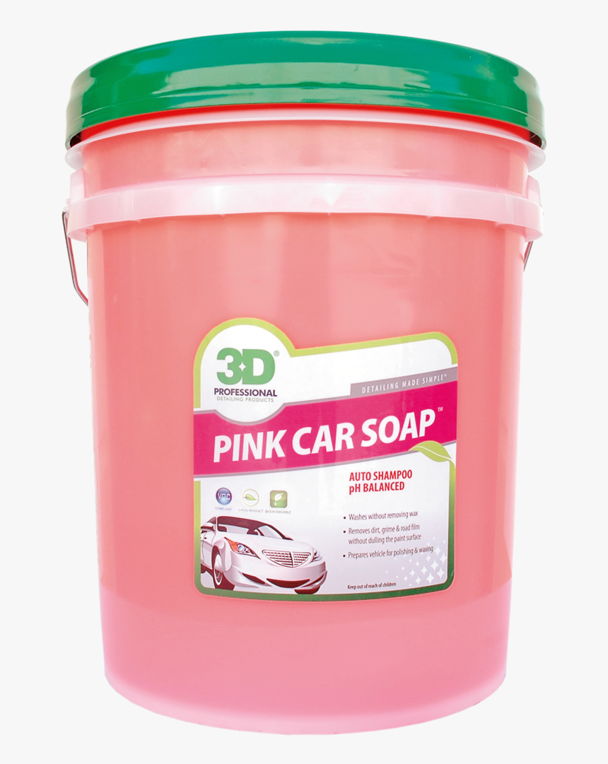 3d Pink Car Soap Super Foam 5 Gallon Concentrate"
 - 3d Towel Kleen 5 Gallon, HD Png Download, Free Download