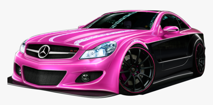 Mercedes Logo Png Pink, Transparent Png, Free Download