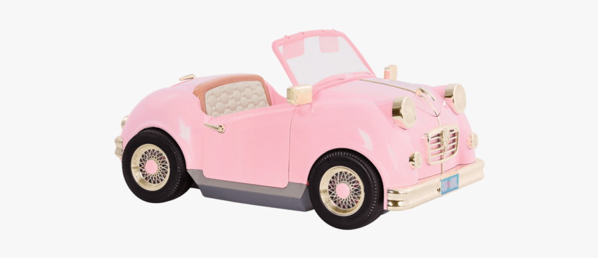 In The Drivers Seat Retro Cruiser Pink - Our Generation Doll Car, HD Png Download, Free Download