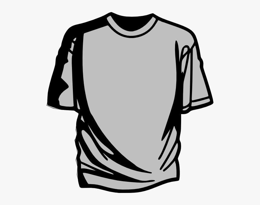 T-shirt Clothing Clip Art - Cartoon T Shirts Drawing, HD Png Download, Free Download