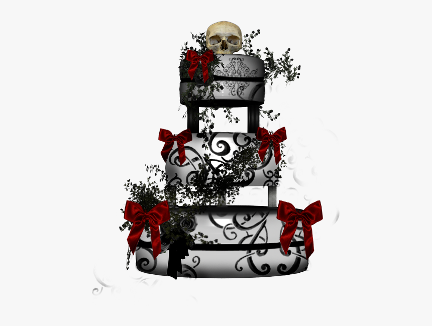 Gothic Wedding Cake, HD Png Download, Free Download