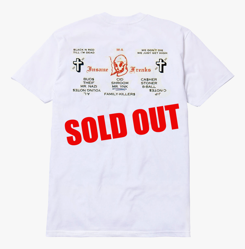 Family Killers Back Soldout - Active Shirt, HD Png Download, Free Download
