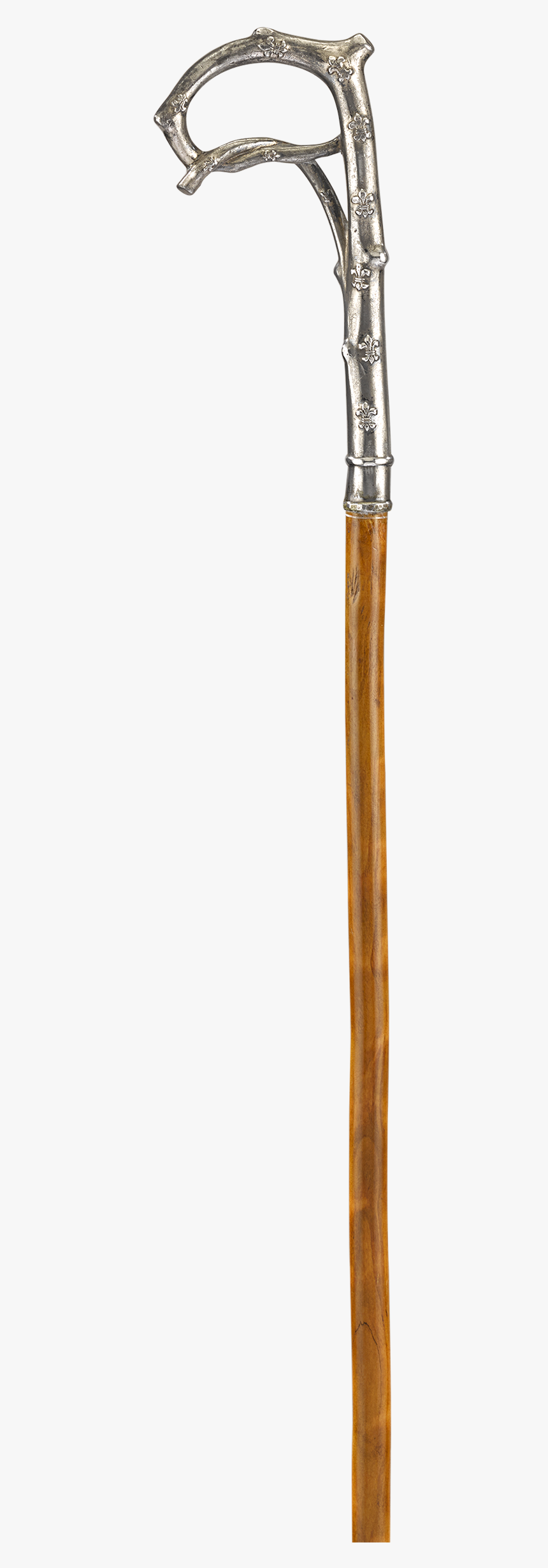 Ornamental Fleur De Lis Walking Stick - Metalworking Hand Tool, HD Png Download, Free Download