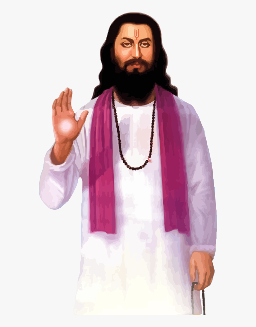 Transparent Guru Ravidas Jayanti Guru Beard Facial - Guru Ravidass Ji Birthday, HD Png Download, Free Download