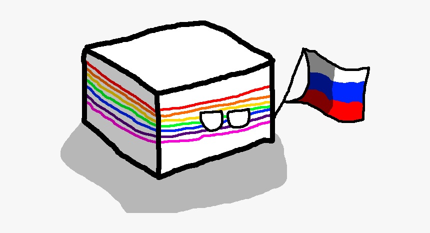 Polandball Wiki - Jewish Autonomous Oblast Cube, HD Png Download, Free Download