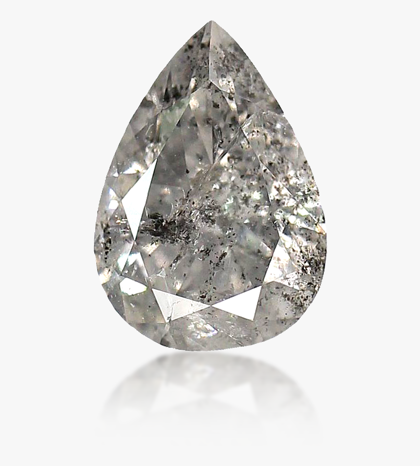 Salt And Pepper Diamond For Engagement Rings - Diamond, HD Png Download, Free Download