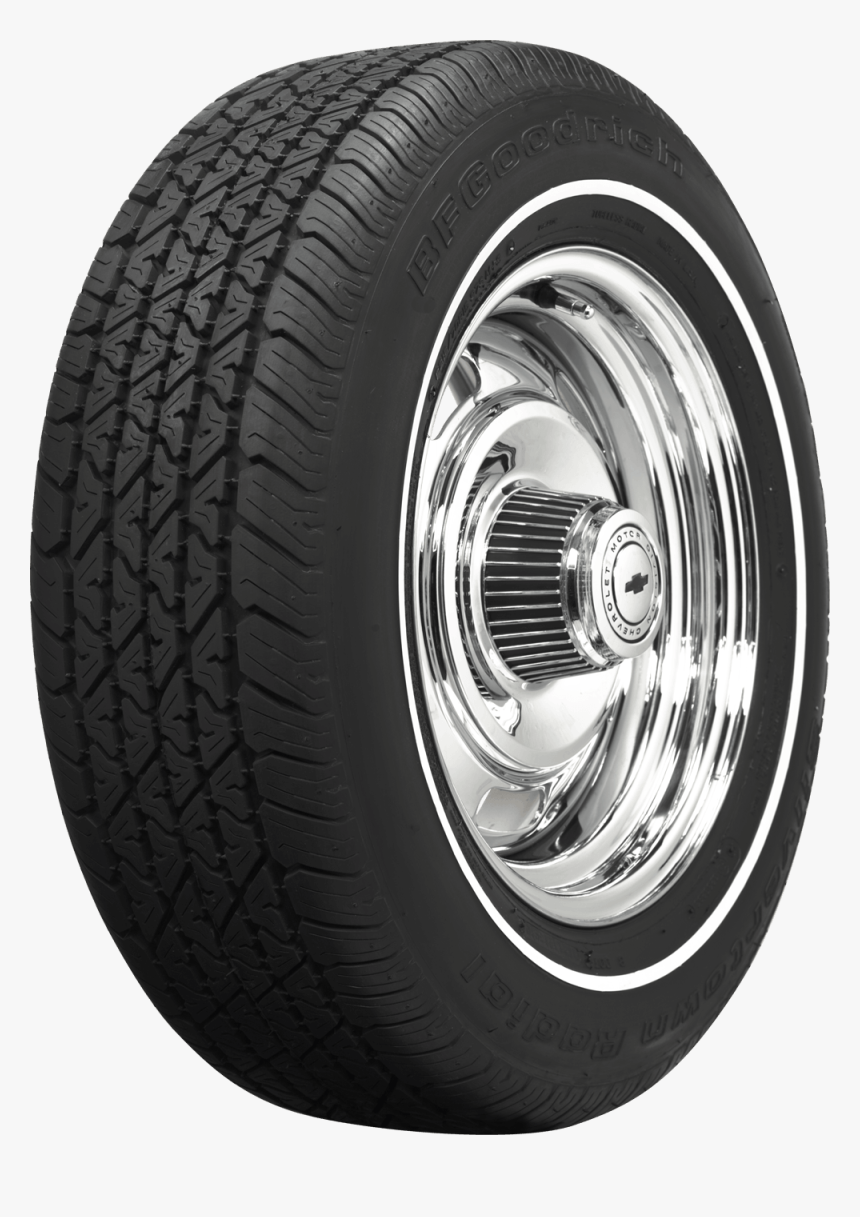 Bf Goodrich Silvertown Radial - Bf Goodrich Silvertown Whitewall Radial Tires, HD Png Download, Free Download