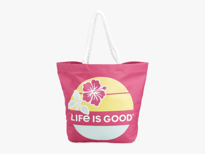 Hibiscus Sun Sunny Day Beach Bag - Shoulder Bag, HD Png Download, Free Download