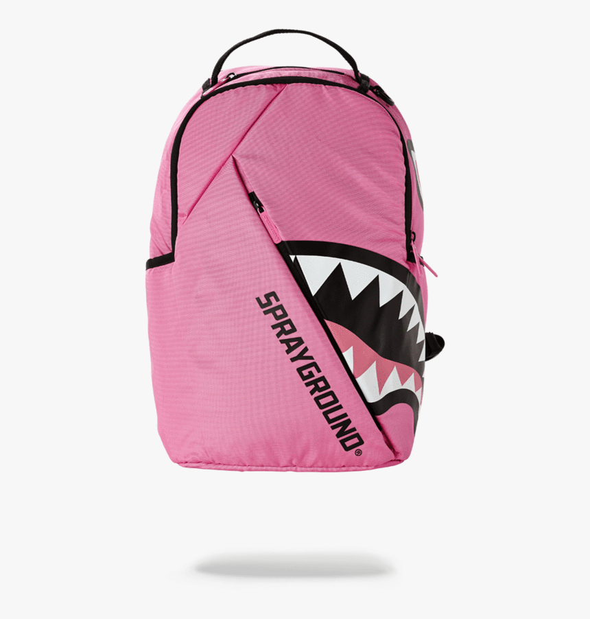 Sprayground Angled Shark - Sprayground Angled Shark Pink, HD Png Download, Free Download