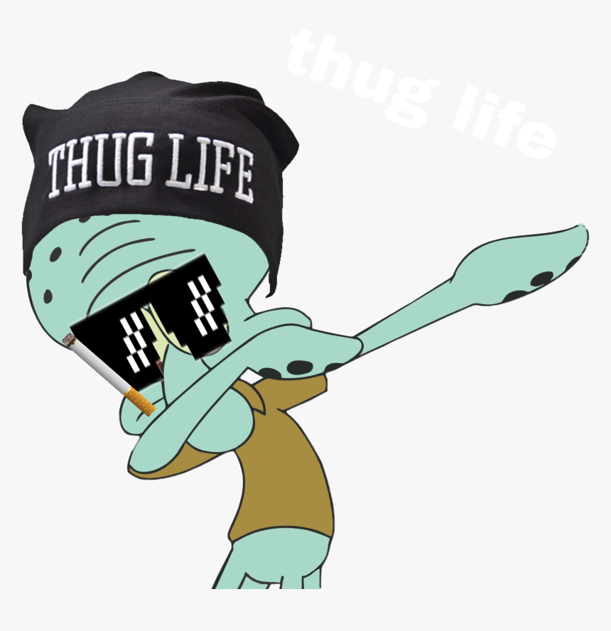 #squidward #freetoedit - Squidward Dab, HD Png Download, Free Download