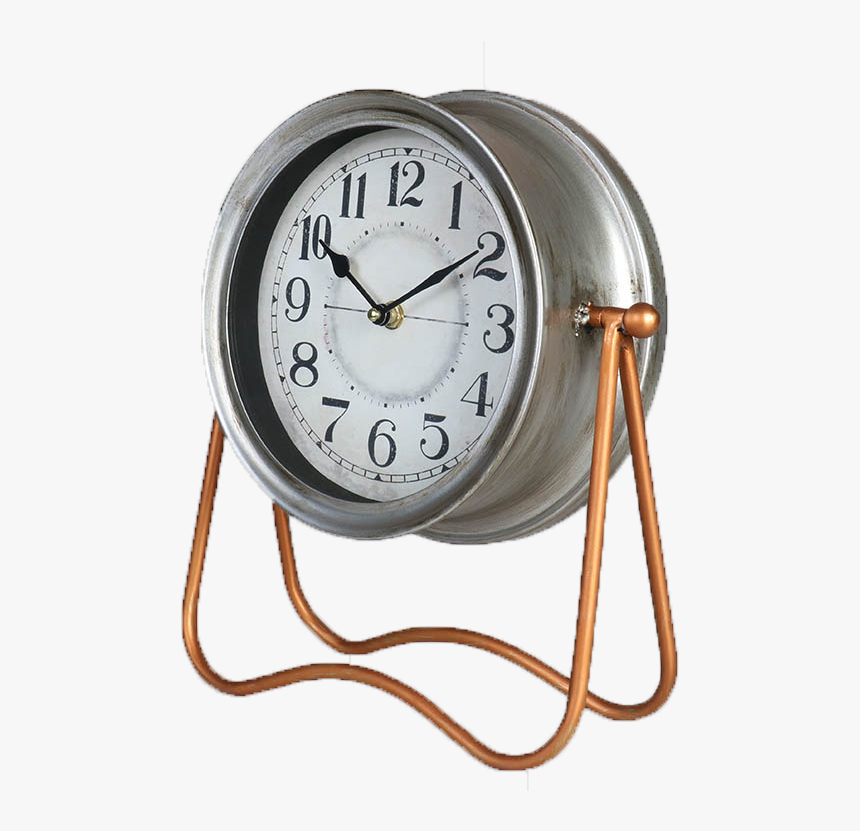 Bronze Table Clock - Quartz Clock, HD Png Download, Free Download